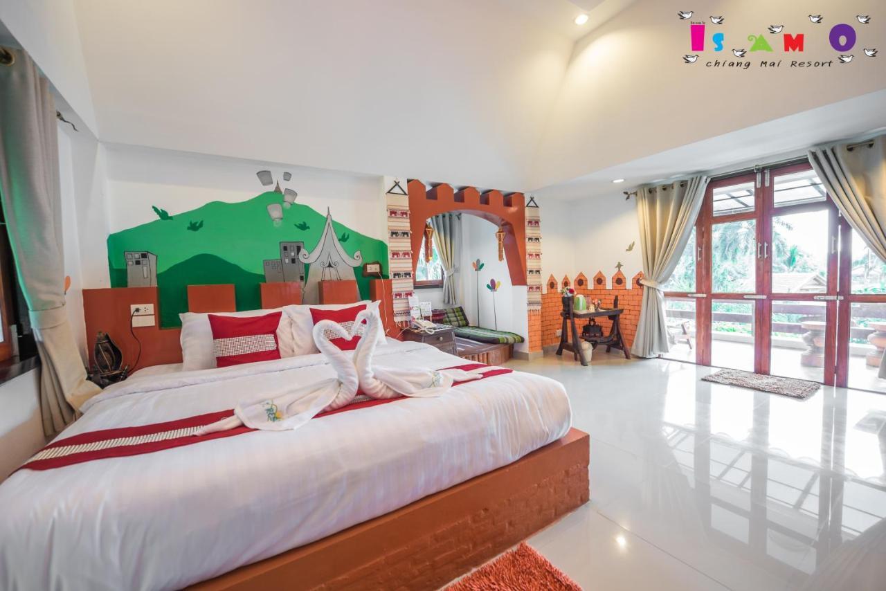 Is Am O Chiang Mai Resort Сан Саи Экстерьер фото