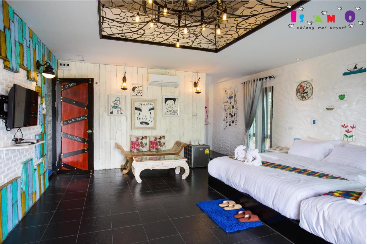 Is Am O Chiang Mai Resort Сан Саи Экстерьер фото