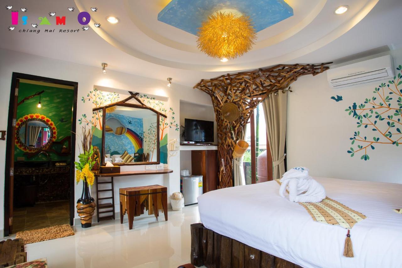 Is Am O Chiang Mai Resort Сан Саи Экстерьер фото