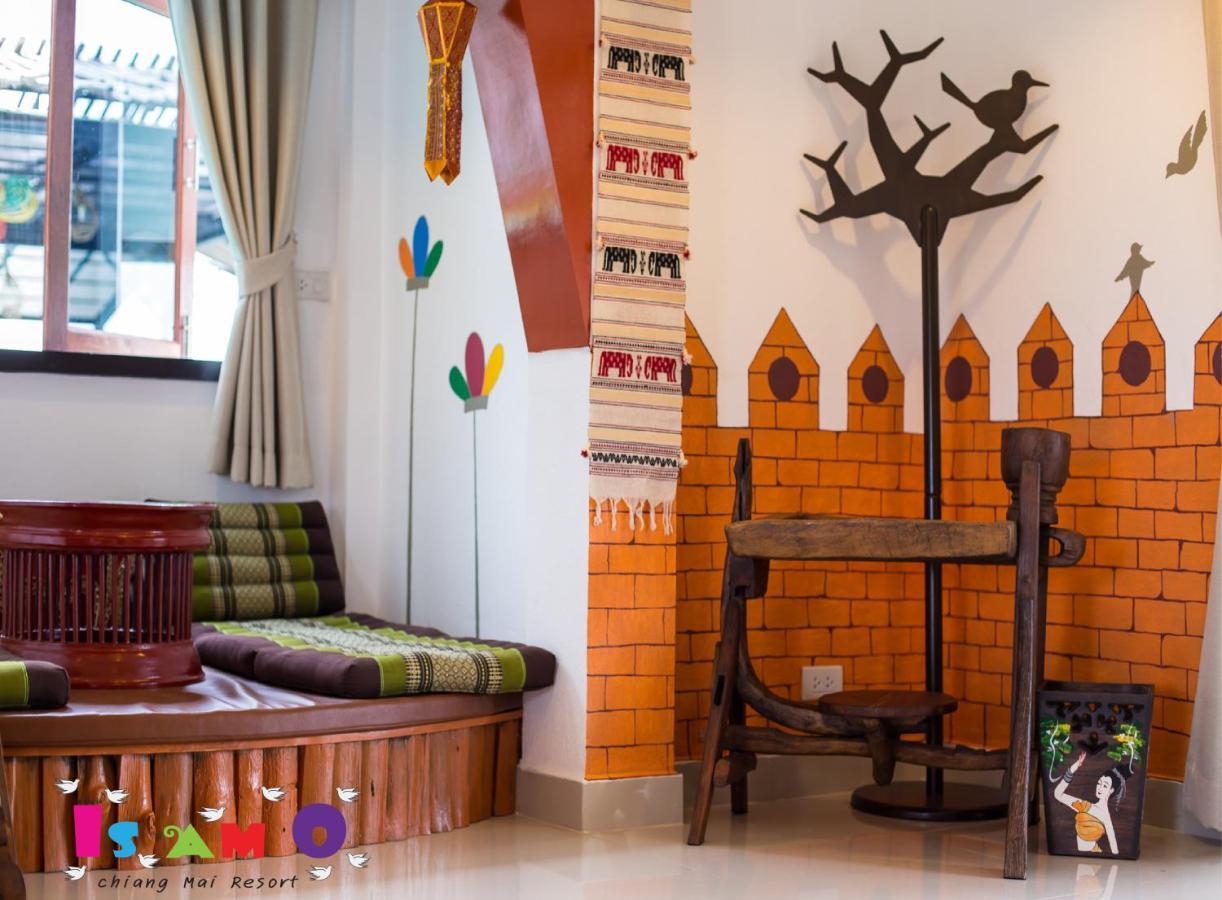 Is Am O Chiang Mai Resort Сан Саи Экстерьер фото