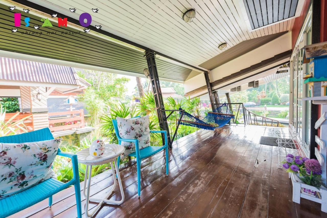 Is Am O Chiang Mai Resort Сан Саи Экстерьер фото