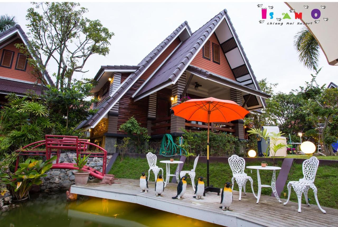 Is Am O Chiang Mai Resort Сан Саи Экстерьер фото